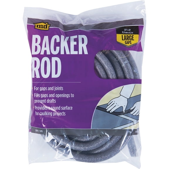 M-D Building Products Gaps & Joints M-D 71506 5/8" X 20' Backer Rod