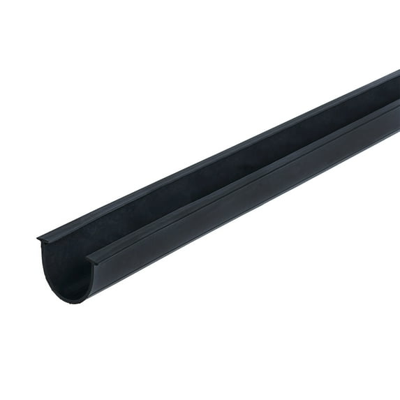 M-D Building Products 09060 18 ft. Black Extra-strength Vinyl PLATINUM™/FLEX ALLOY® Replacement Garage Door Bottom Seal