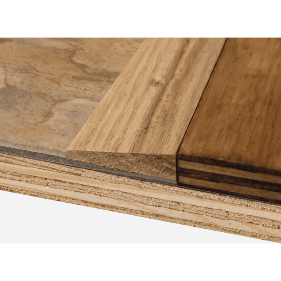 M-D Building Products M-D Reducer Unfinished Hardwood Floor Transition - Single Pack Residential Use, Standard Application