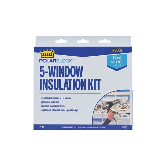 M-D Building Products M-D Shrink & Seal Window Insulation Kit - Pack of 3