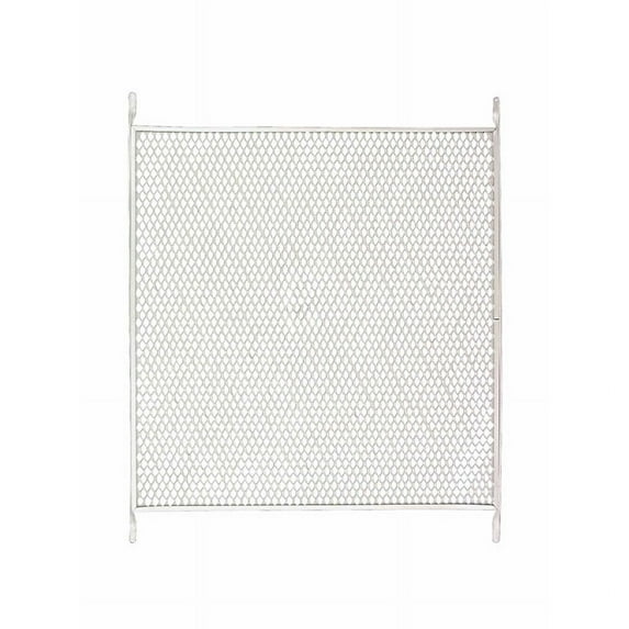 M-D Building Products White Aluminum Door Grille 1 pc.