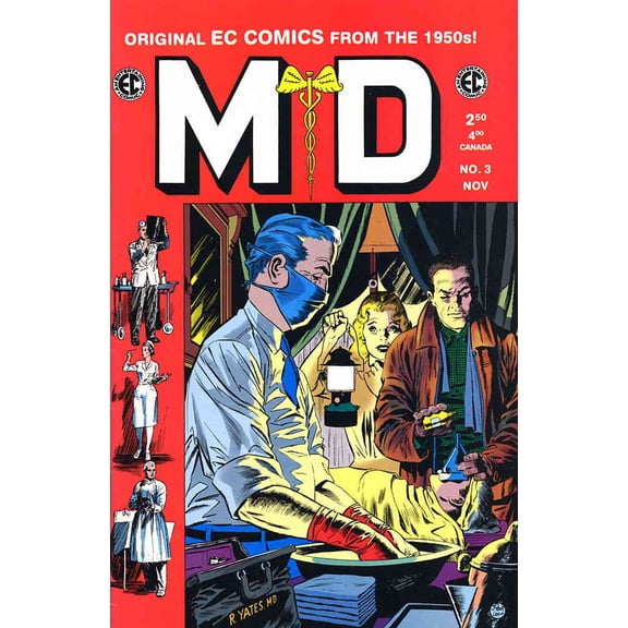 M.D. (Gemstone) #3 VF ; Gemstone Comic Book