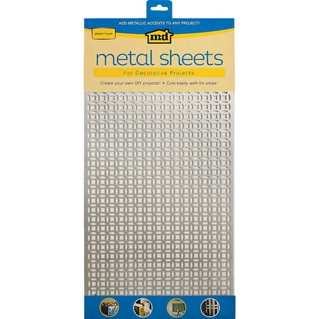M-D Hobby & Craft M-D Building Products 57322 Decorative Elliptical Aluminum Sheet