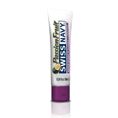 M.D. Science LabM.D. Science Lab,Swiss Navy Passion Fruit Water-Based Lubricant 10ml,Water-Based,Liquid
