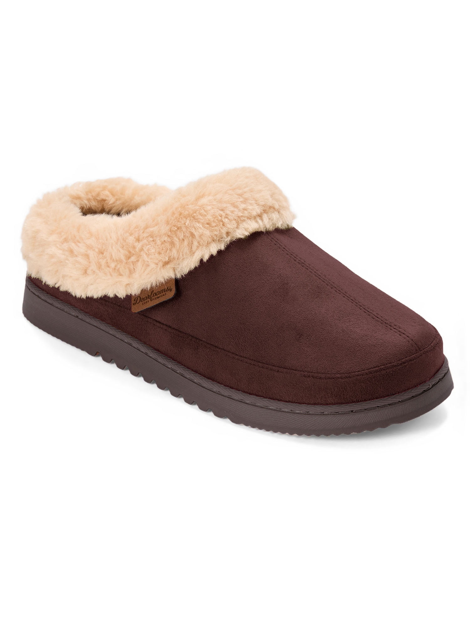 Dearfoams Cozy Comfort Men's High Vamp Clog Sippers