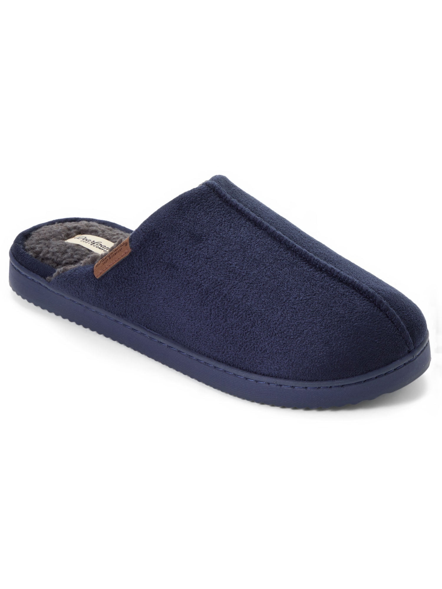 Dearfoams Cozy Comfort Men's Jeremiah Scuff Slippers Sizes 7-14