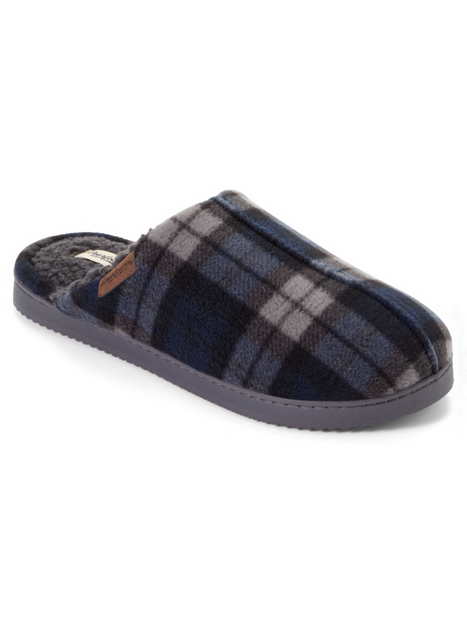 Dearfoams Cozy Comfort Men's Jeremiah Scuff Slippers Sizes 7-14