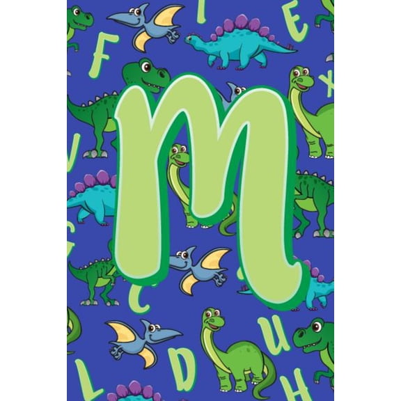 M: Dinosaur Alphabet Practice Writing Book for Kids, (Paperback)