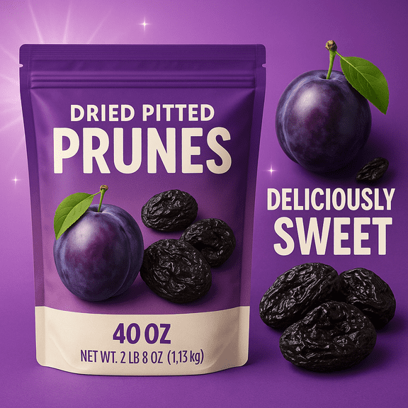 M. Dried Pitted Prunes, 40 oz. (Packaging may vary)