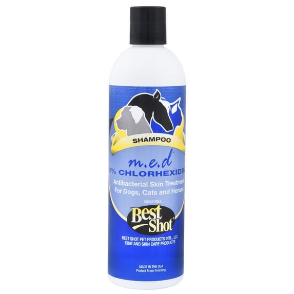 M.E.D. 3% Chlorhexidine Shampoo, 12 oz