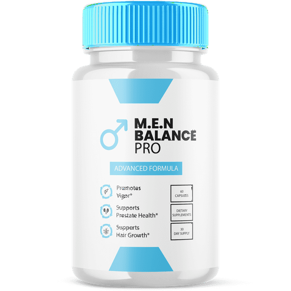 M.E.N Balance Pro Advanced Formula Pills All Natural Vitamin Supplement Men Balance Pro 60 Capsules