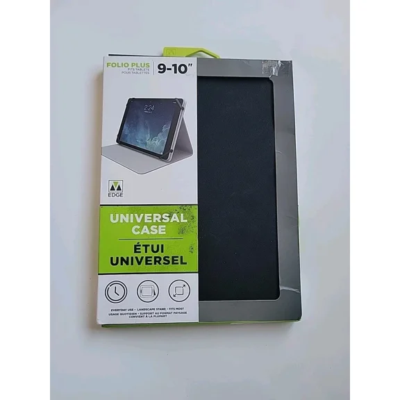 M-Edge Folio Plus Universal Case Book Black For Tablet 9-10"
