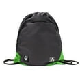 thumbnail image 1 of M-Edge Tech Sackpack with Battery, Grey and Lime, BPK-DS6-N-GL, 1 of 4