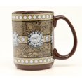 thumbnail image 1 of M&F WESTERN MOMENTS FLORAL STUDDED CONCHO COFFEE MUG 16OZ BROWN, 1 of 2