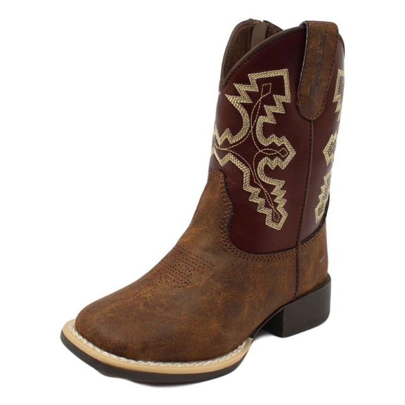 Twister Western Boots Boys Blake Piping Stitched Side Zipper 4413008