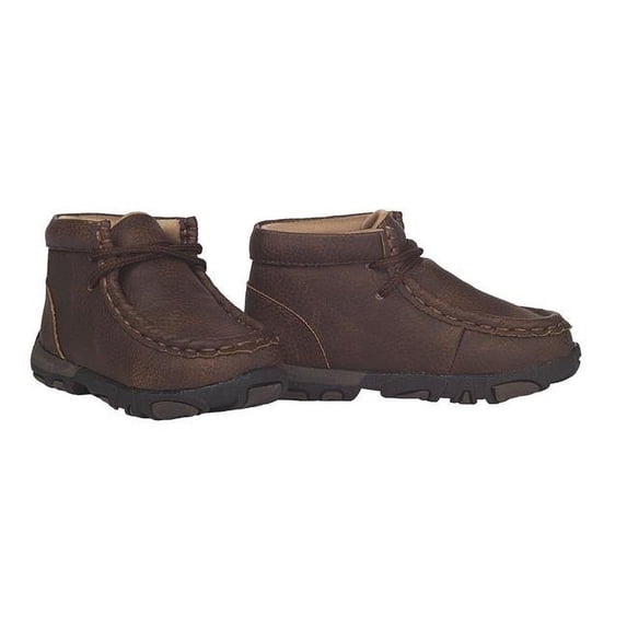 M&F Western 443001702-04 Kids Oakley Toddler Casuals Boots, Brown - Size 04