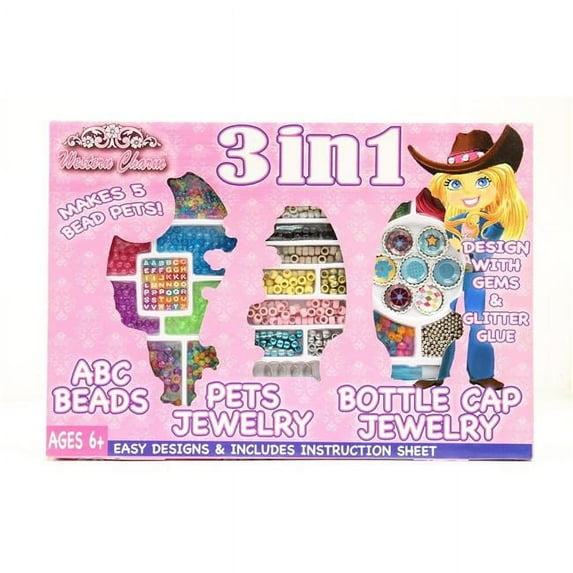 M&F Western 50300 3-in-1 Layout Tray Bead Set