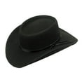 thumbnail image 1 of Twister Men's Crushable Gambler Hat Black X-, 1 of 5