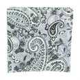 thumbnail image 1 of M&F Western 904206 Paisley Wild Rag, Gray - 33 x 33 in., 1 of 2