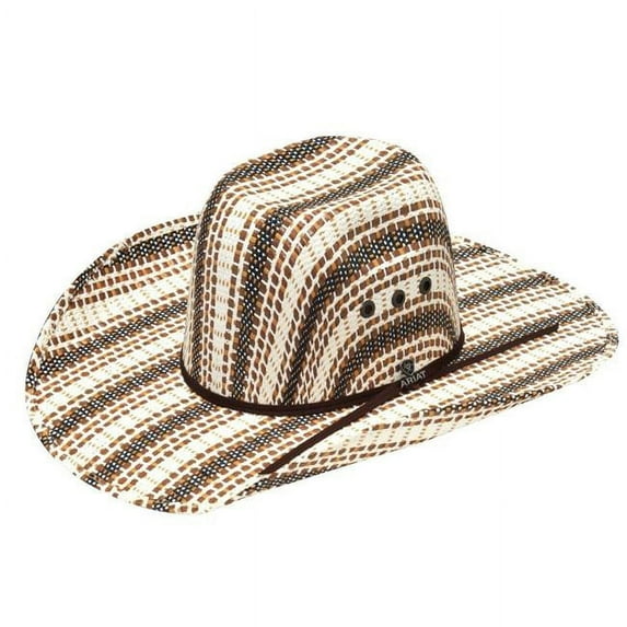 M&F Western A73228-7.625 4.25 in. Ariat P-C Cowboy Hats - Size 7.625
