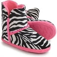 thumbnail image 1 of M&F Western Blazin Roxx Kid's Zebra Slipper Boots - XSmall 10/11, 1 of 4