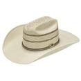 thumbnail image 1 of Alamo® Men's Bangora Sunshine Feet Cowboy Straw Tan Hat D52102, 1 of 1