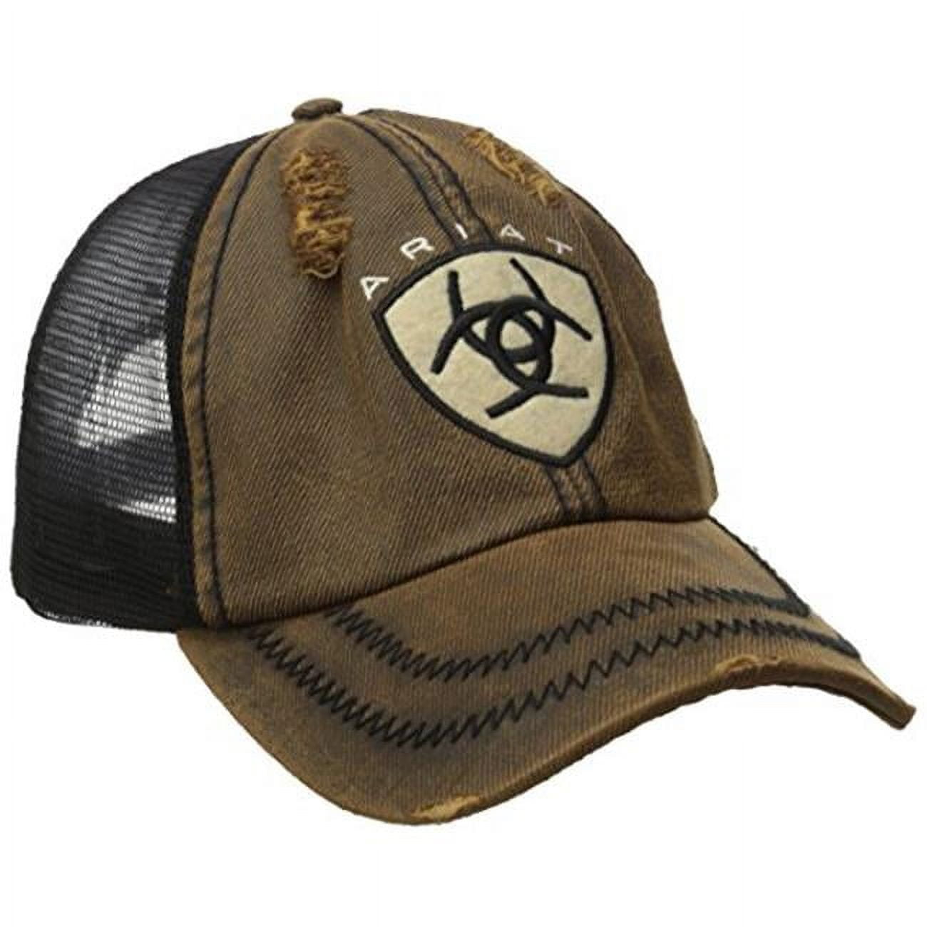 帽子 ER LOGO CAP / BROWN HWR88470-BROWN-ALT1
