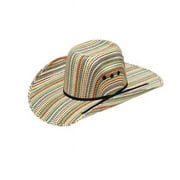 M & F Western Products Boys MF Kids  Colored Straw Hat XL Multi