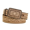 thumbnail image 1 of Nocona Men's Tapered Plate Western Belt - N210001802 38, 1 of 2