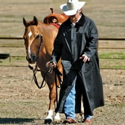 M&F Western Saddle Slicker - Black