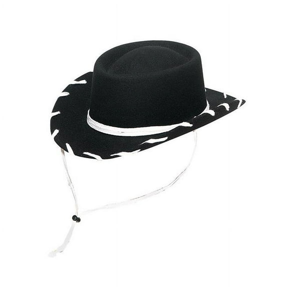 M&F Western T7110601-S Woody Kids Hat, Black - Small