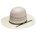thumbnail image 1 of M&F Western T71665-6.875 3.5 in. Bangora Open 2 Crossed Western Hats - Size 6.875, 1 of 1