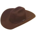 thumbnail image 1 of M&F Western T7635402-7.375 4.25 in. Twister 6X M-C 2 Cord Fur Cowboy Hats, Brown - Size 7.375, 1 of 1