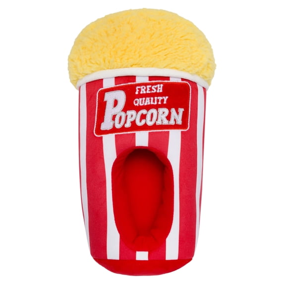 Feetmoji Men's Plush Novelty Food Slippers