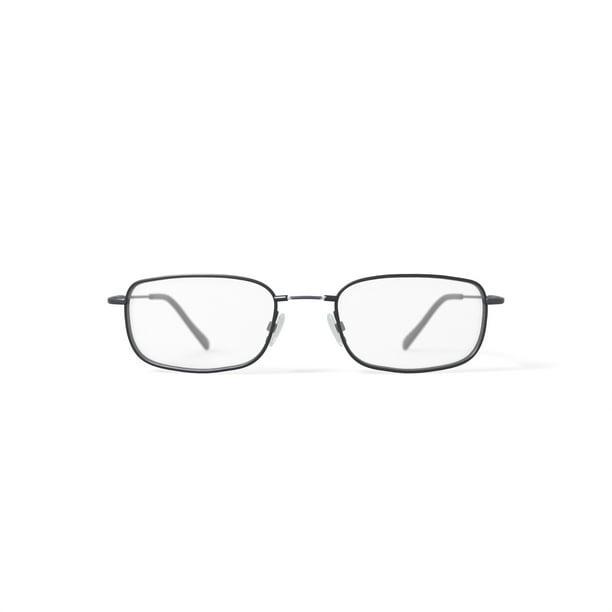 M+Flex Men's MF507 Rectangular Prescription Eyeglasses with Case