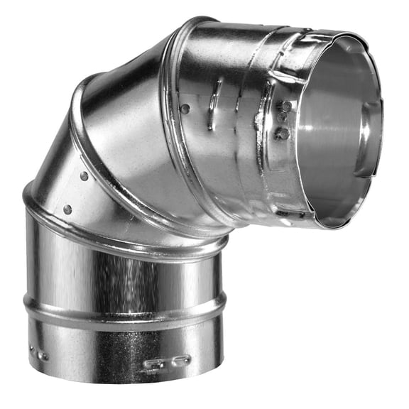 M&G DURAVENT INC 3GVL90 B 90DEG Vent Elbow