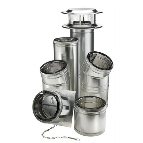 M&G Dura-Vent 10DCA-36 10 Inch x 36 Inch DuraVent DuraChimney II Pipe