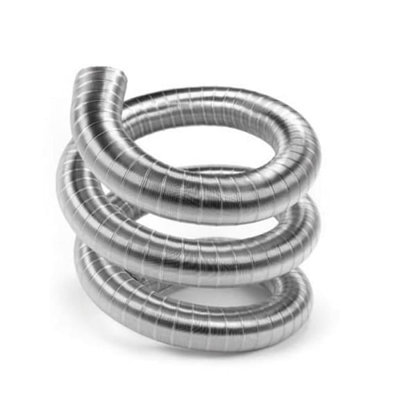 M&G DuraVent 2477097 5 in. x 30 ft. Aluminized Steel, Dura Flex Pre-Cut Light Liner