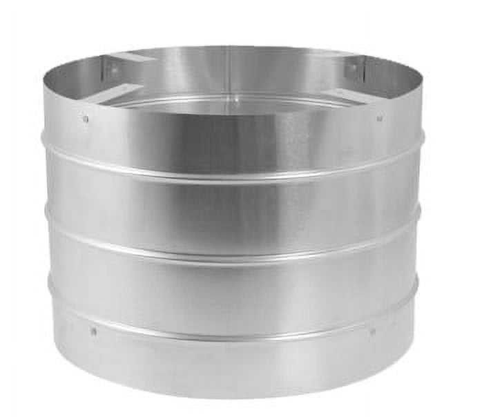 M&G DuraVent 115048 4 x 6.6 Dia. DirectVent Pro Direct Vent Pipe - Galvanized