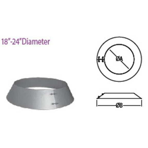 M & G Duravent 10DT-SC 10 Inch Duratech Storm Collar