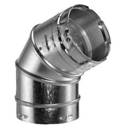 M & G Duravent 3GVL45 3 Inch 45 Deg. B-vent Adjustable Elbow
