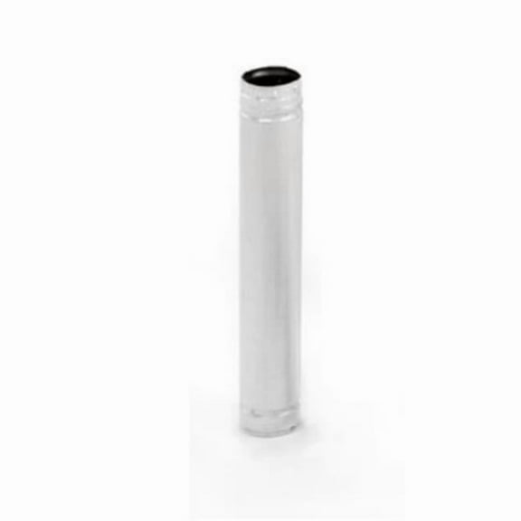 M & G Duravent 3PVP-60 3 Inch  x 60 Inch  Pelletvent Pro Pipe  Galvalume Outer And 304-alloy Inner Walls