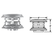 M & G Duravent 3PVP-VC 3 Inch Pellet Vent Pro Vertical Cap Stainless Steel