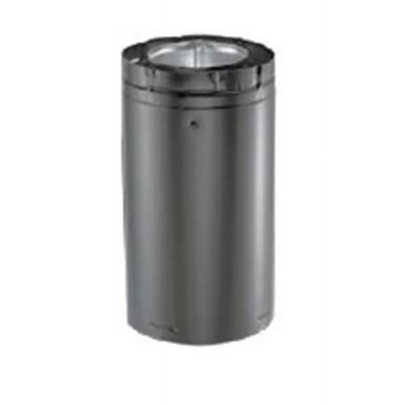 M G Duravent 46DVA-12 DirectVent Pro Galvanized Vent Pipe - Case of 6 - 4in. x 6in. - .020 Aluminum Inner and 26-ga Outer Wall