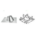 thumbnail image 1 of M & G Duravent 46DVA-F6 4 Inch  x 6 Inch  DirectVent Pro 0/12-6/12 Pitch Roof Flashing, 1 of 1