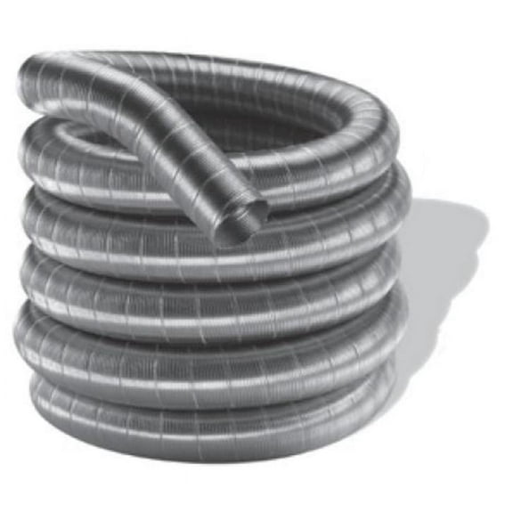 M & G Duravent 4DFA-35 4 Inch x 35' Dura-Vent Aluminum Chimney Liner 2-ply .010 Inch Aluminum