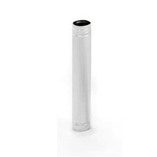 M & G Duravent 4PVP-60 4 Inch  x 60 Inch  Pelletvent Pro Pipe 304-alloy Stainless Inner Pipe  Galvalume Outer