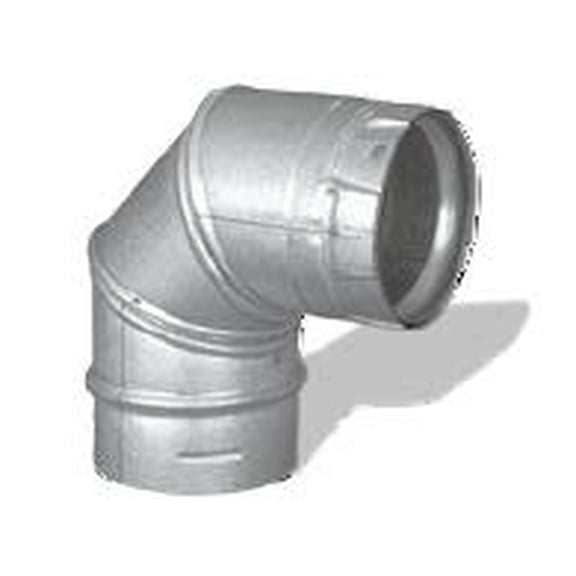 M & G Duravent 4PVP-E90 4 Inch Pelletvent Pro 90 Deg Elbow Stainless