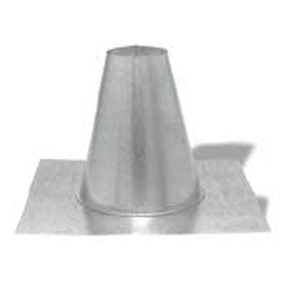 M & G Duravent 4PVP-FF 4 Inch  Pelletvent Pro Flashing  Tall Cone
