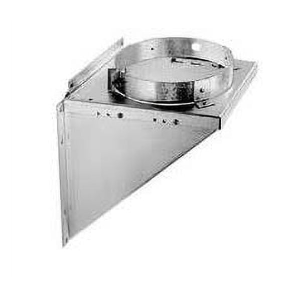 M & G Duravent 5DT-TSB 5 Inch Dura Vent Duratech Tee Support Galvanized